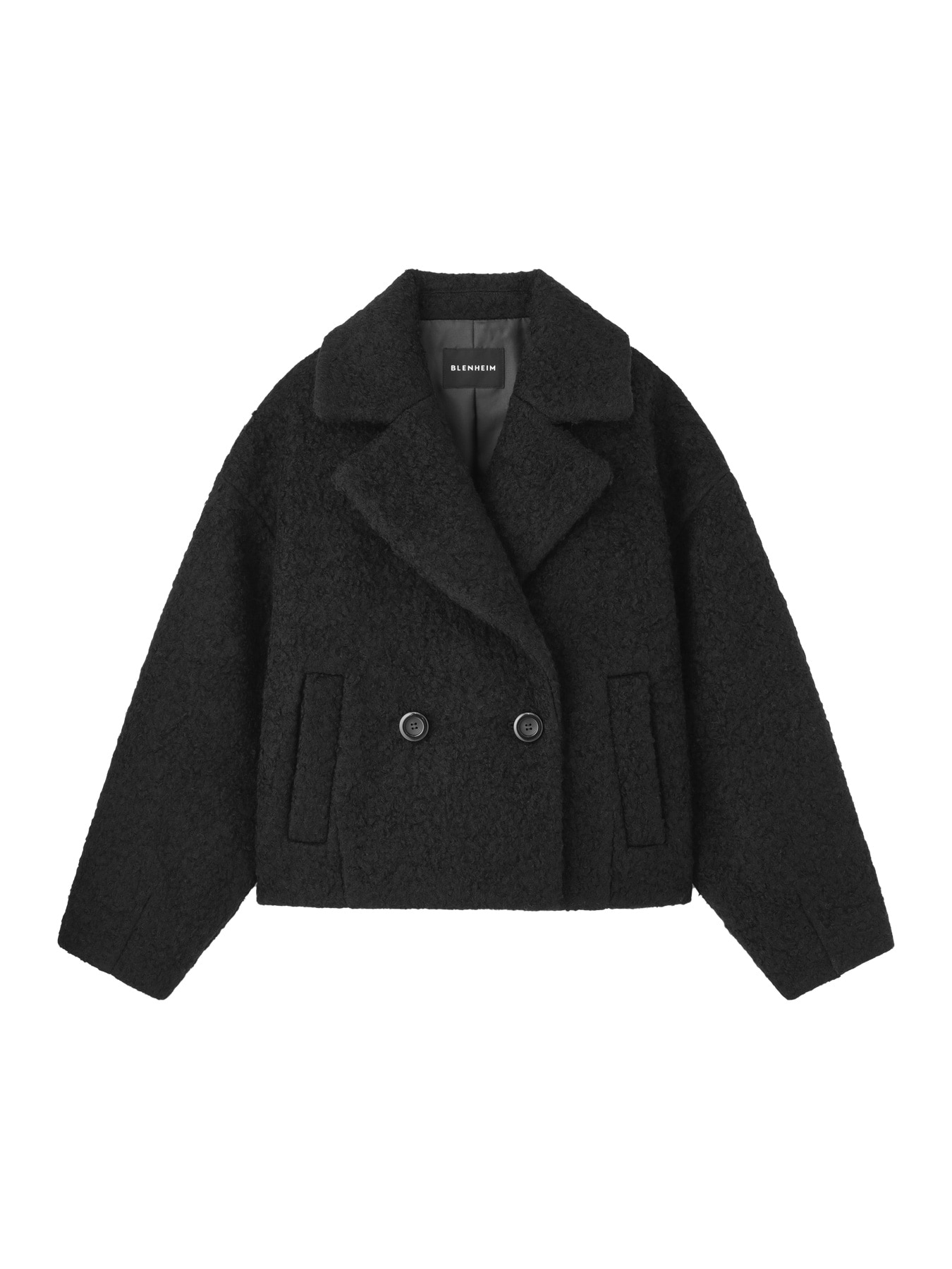 ダブルブレストショートコート: BLENHEIM公式通販｜m-i-d e-shopping