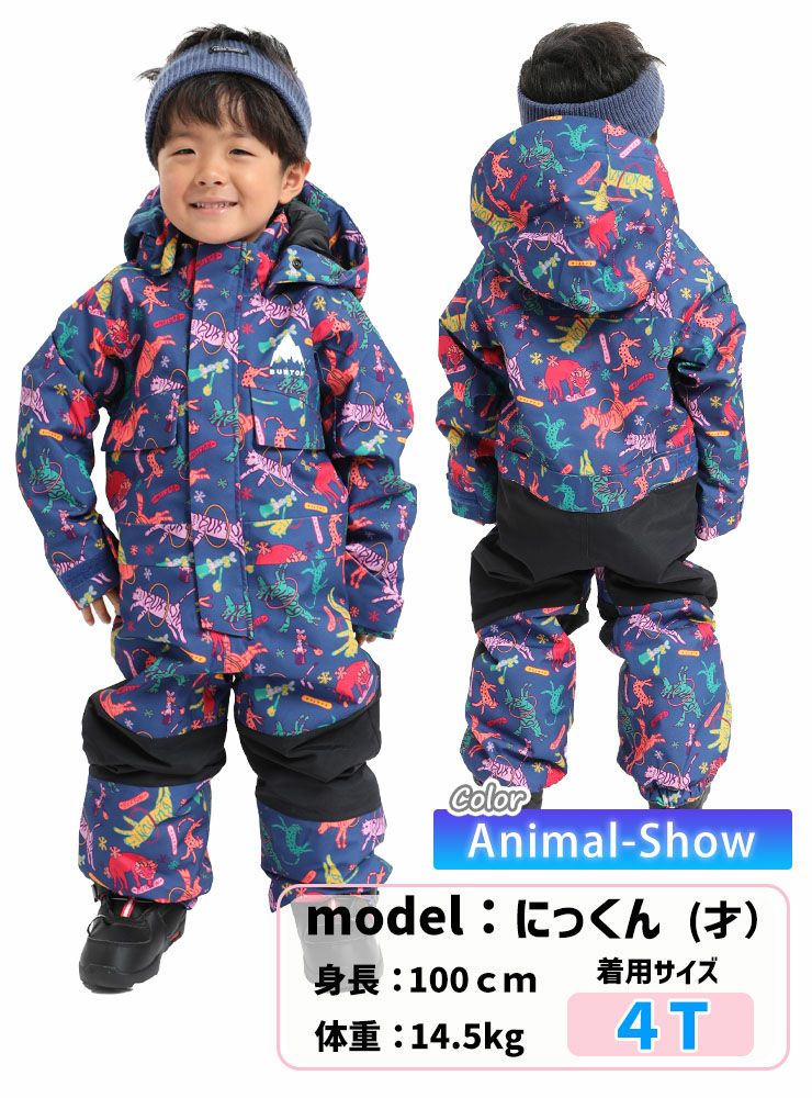 美品】BURTON スノーボードウェア 2T 上下セット＋フリースパンツ3T