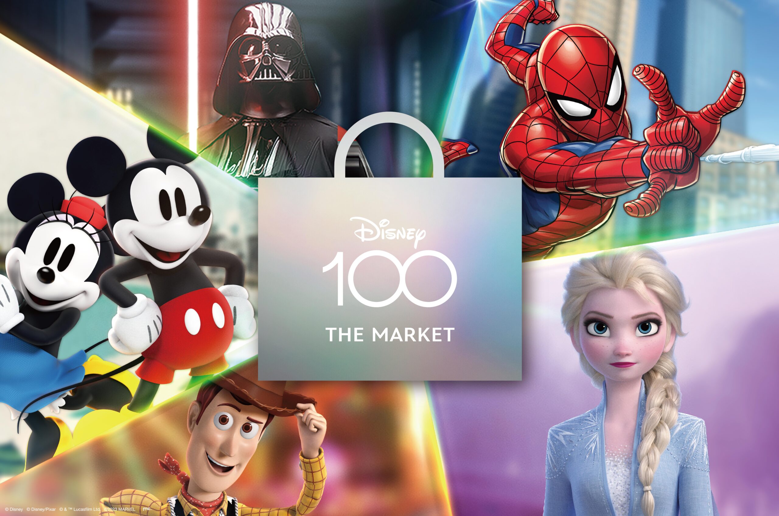全国巡回》ディズニー創立100周年を祝して『Disney100 THE MARKET』を3