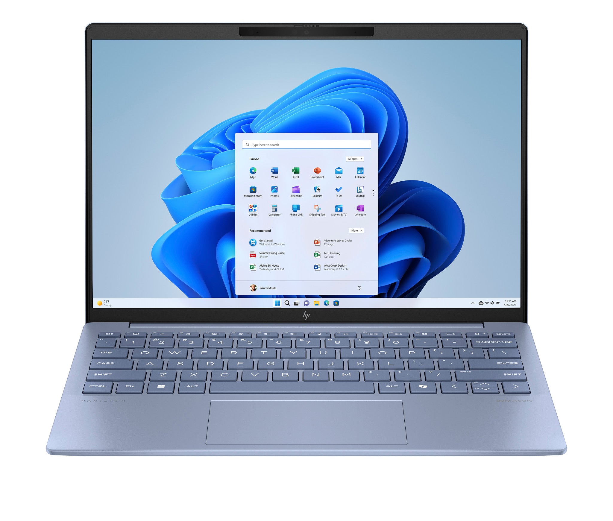 HP Pavilion Aero 13-bg0038AU 13.3 WQXGA AMD Ryzen 5 8640U 16GB RAM