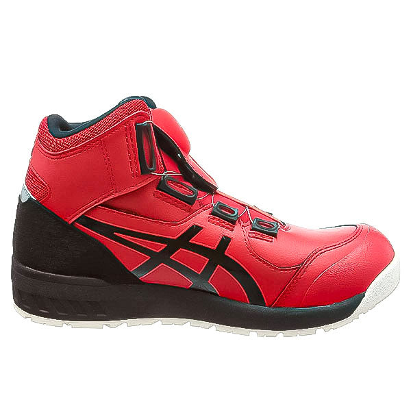 アシックス 安全靴 ウィンジョブ CP304 BOA クラシックレッド×ブラック