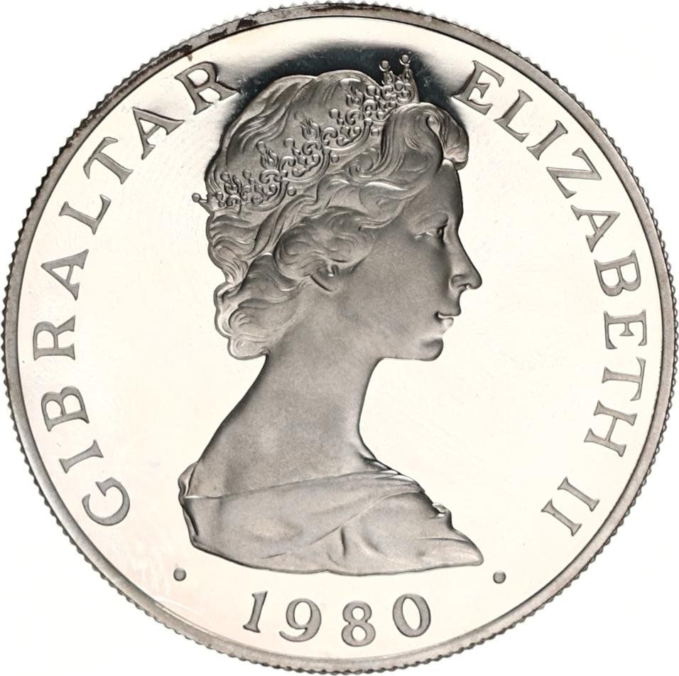 1 Crown - Elizabeth II (Admiral Lord Nelson; Silver Proof
