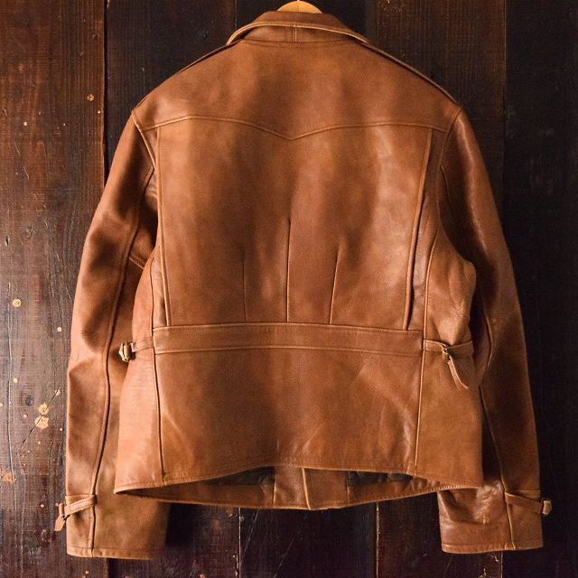 90's Ralph Lauren レザーダブルライダースジャケット 90年代 ラルフ