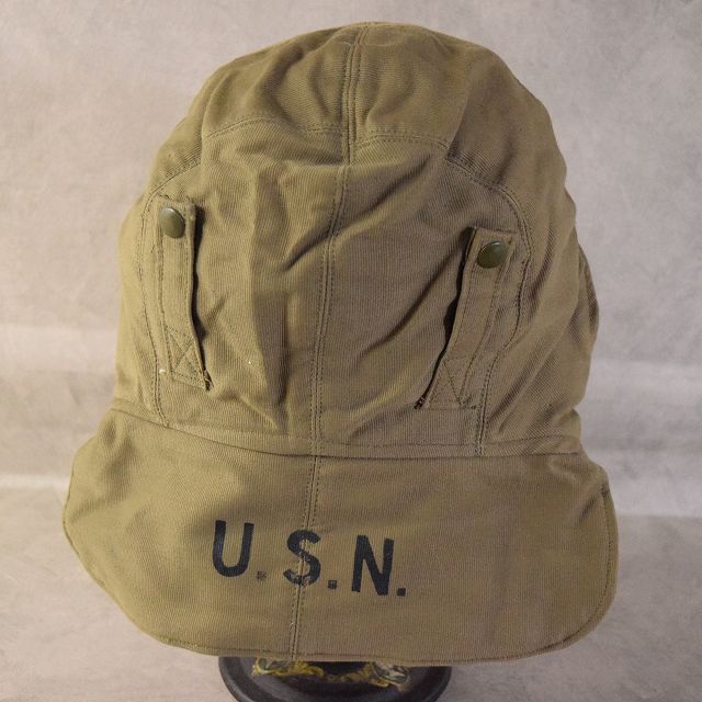 40's U.S.NAVY デッキCAP 40年代 アメリカ軍 海軍 ミリタリー デッキ