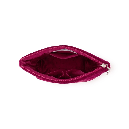 ラブラリーハート 舟型ポーチM L/LRH-243238(ダークレッド): LOVERARY