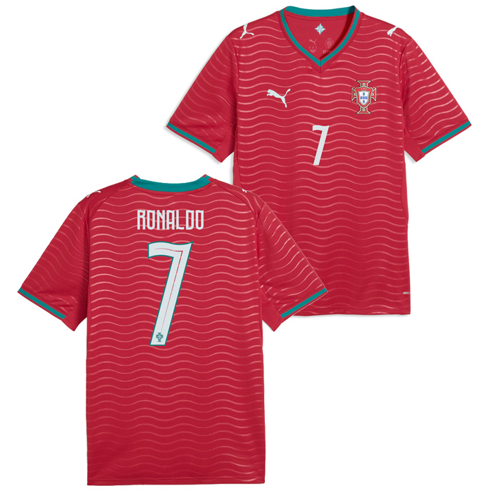 ポルトガル代表 2026 ホーム 半袖 ユニフォーム No.7 ロナウド【PUMA