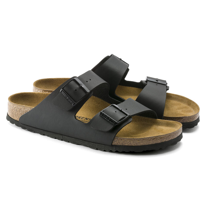 Classic Black Birkenstock Arizona Birko-Flor Sandal - Made in Germany