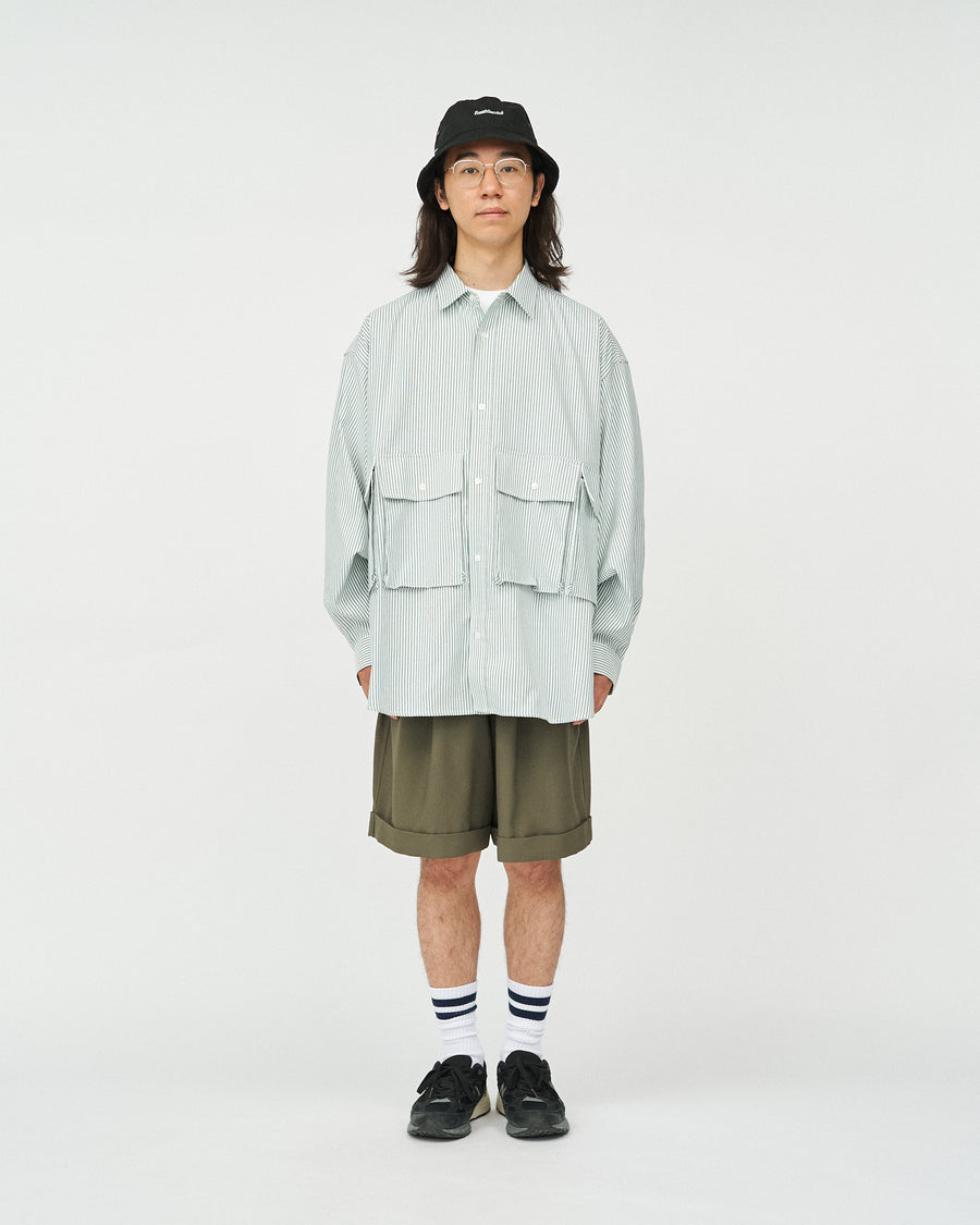 DRY OXFORD FLAP POCKET L/S SHIRT – FreshService® official site