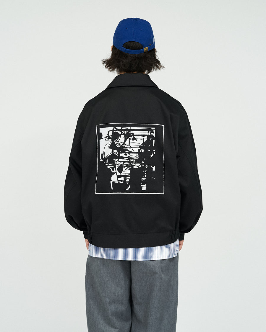 AS×FS CORPORATE BLOUSON “LITHOGRAPH” – FreshService® official site