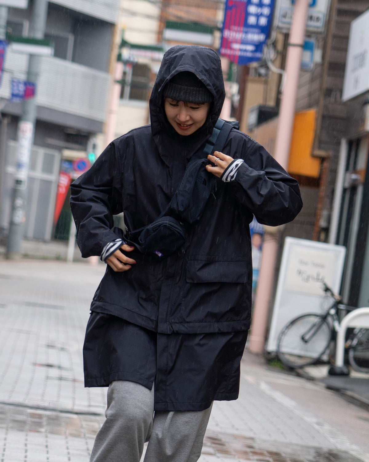 nanamica 3L PERTEX SHIELD 2Way Travel Coat -Unisex size – Friday