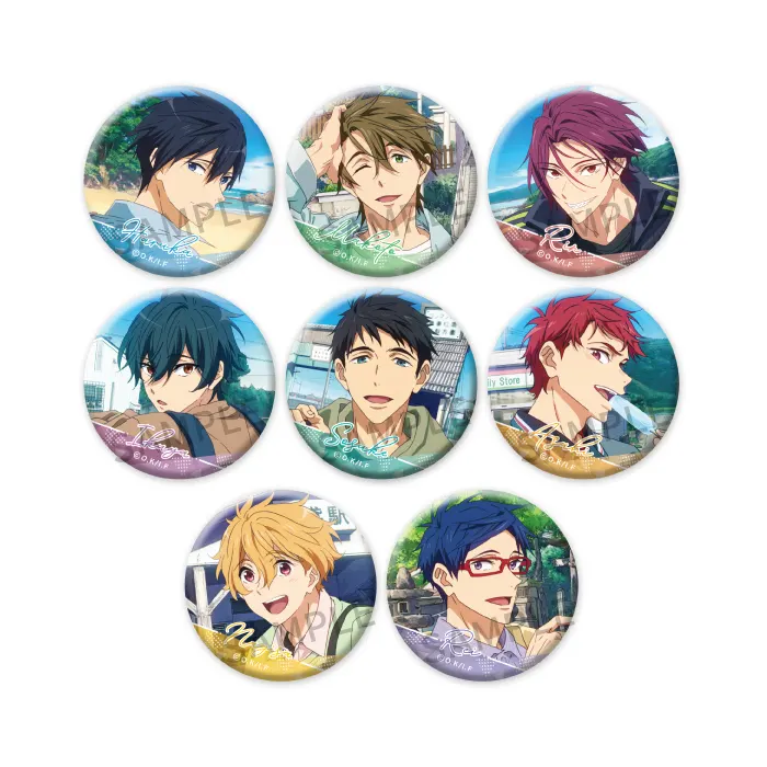 Free! 橘真琴 グッズまとめ売り 缶バッジ アクスタ等 未開封有 Free