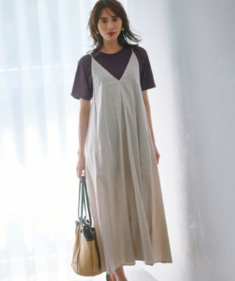 23区 L(ニジュウサンク エル)の【洗える】リネンレーヨンストレッチ