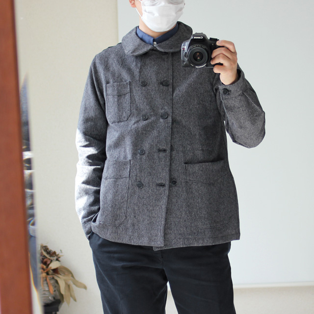 Le Travailleur Gallice – Double breasted Work Jacket.